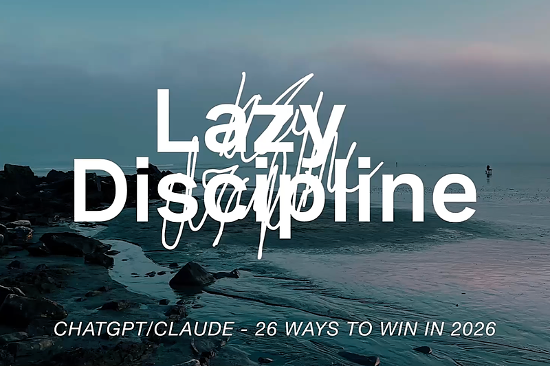 Lazy Discipline. 26 Ways to Win: October Release